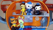 OCTONAUTS Parody Captain Barnacle & Octonauts Clean Up Play-Doh Oil Spill   Paw Patrol Toys