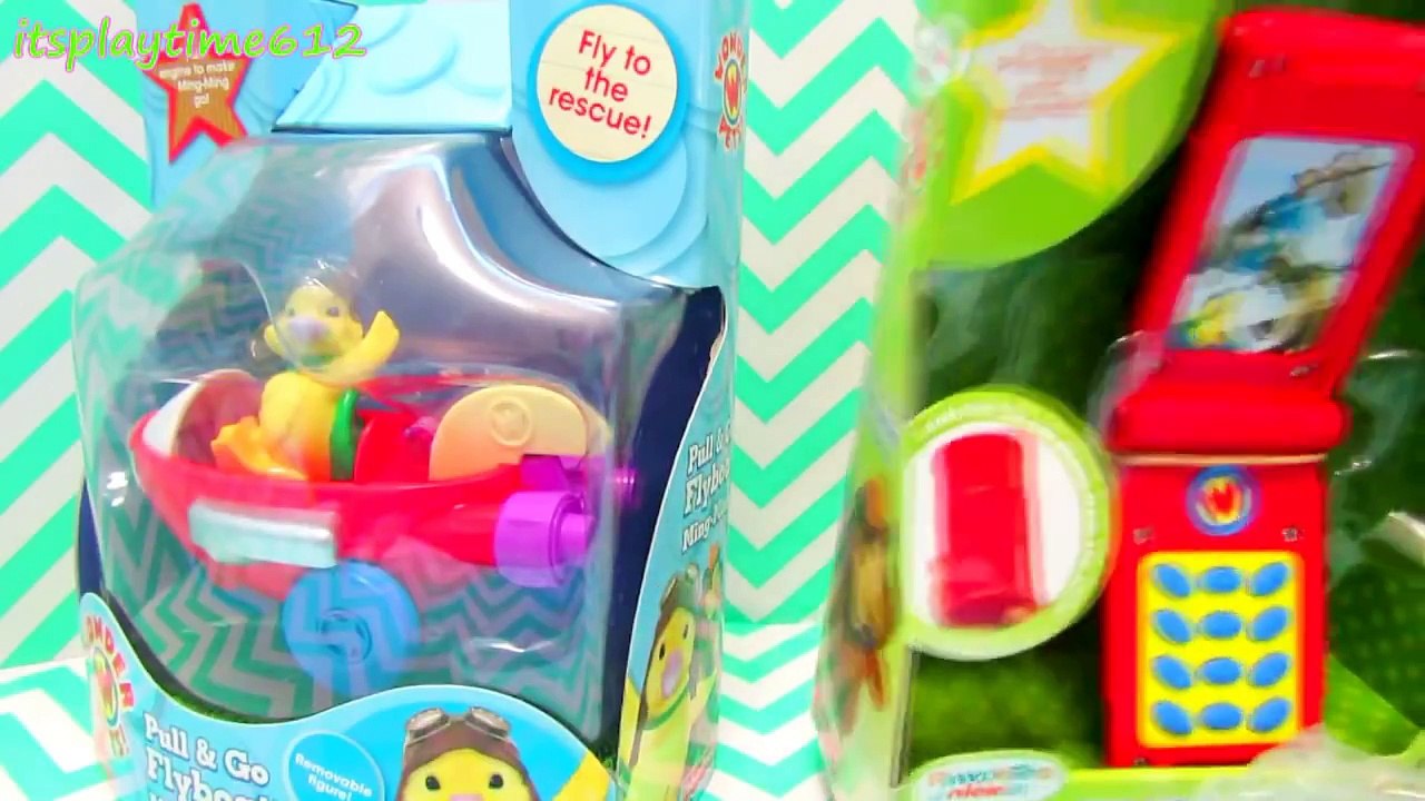 The Wonder Pets Pull & Go Flyboat Ming-Ming Chat & Save Can Phone Save the Baby Puppy