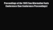 Ebook Proceedings of the 1995 Sae Alternative Fuels Conference (Sae Conference Proceedings)