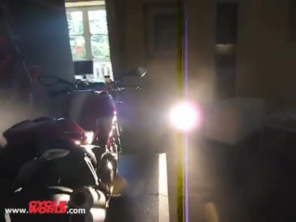 Monster on a Volcano - Ducati Monster 1100 EVO