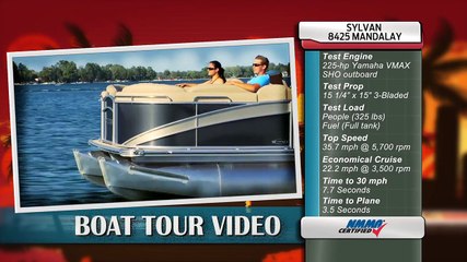 Sylvan 8525 Mandalay Bar - Boat Buyers Guide 2013