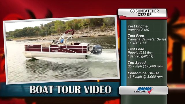 G3 Sun Catcher X322 RF - Boat Buyers Guide 2013