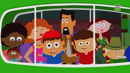 Wheel On The Bus Nursery Rhymes For Children | Kids Songs
