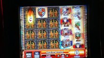 GRIFFINS GATE Penny Video Slot Machine with SUPER RESPINS and BIG WIN Las Vegas Strip Cas