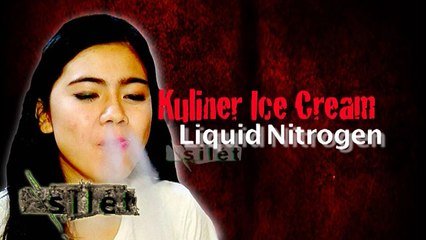 Keseruan Felicya Nikmati Ice Cream Liquid Nitrogen - Silet 24 Februari 2016