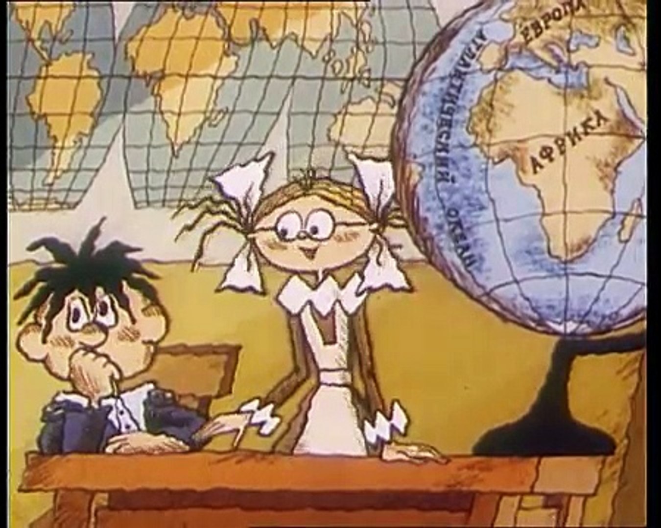 Мультсериалы про школу. На задней парте (1978-1985). Союзмультфильм на задней парте.