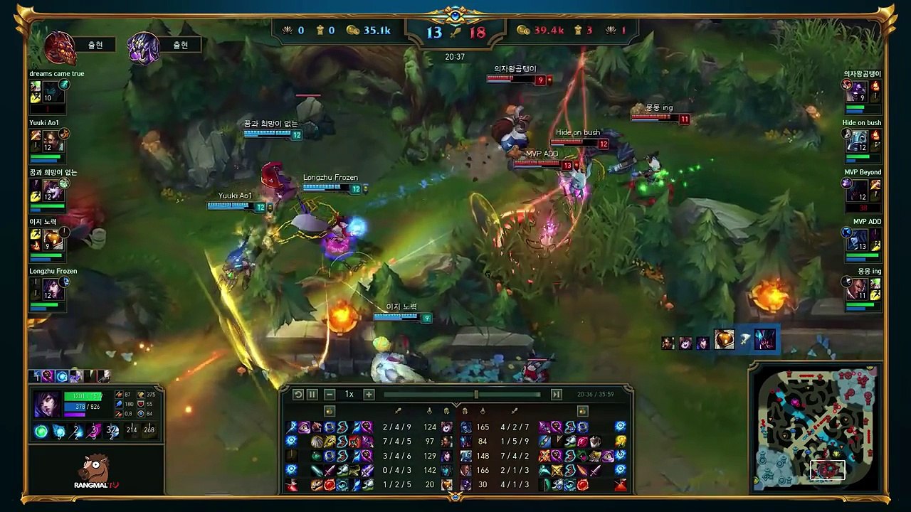 241. Korea Challenger Match | Faker, Yuuki Ao1, Frozen, Beyond, ADD