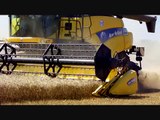 Moisson du blé 2012 avec une New holland cr9080 (in France)