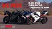 Big Mids Shootout: Ducati 848 EVO vs Suzuki GSX-R750 vs Triumph Daytona 675R