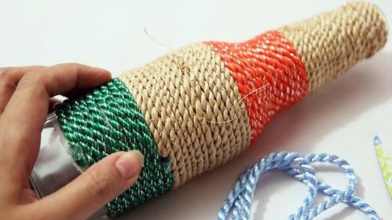 как сделать  ВАЗА из бутылки