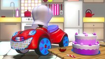 День рожденья - развивающий мультфильм для малышей про машинку - 3D мультфильмы для самых маленьких