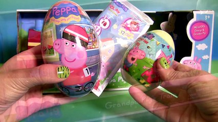 Peppa Pig on Grandpa Pigs Train Playset Musical Baby Toy Songs & Phrases - Wheels on the Bus Song