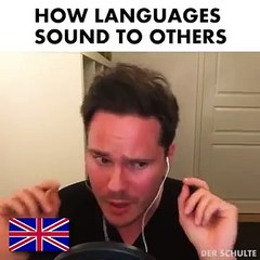 How languages sound to others  Funny Videos 2015