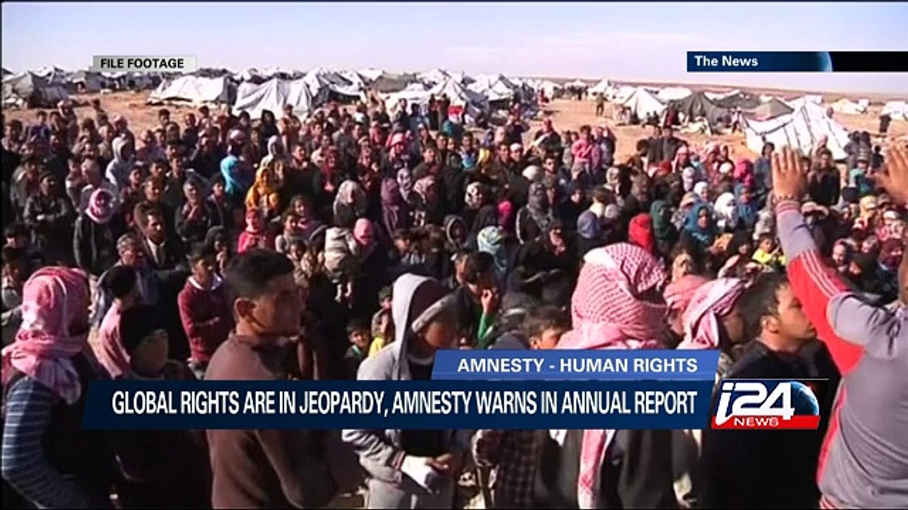 Global rights are in jeopardy, amnesty warns in annual report