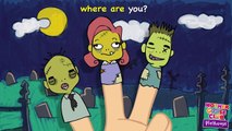 Halloween Songs | Finger Family | Monster Finger Family | Mother Goose Club Playhouse Kids Song