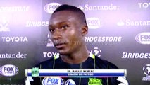 Marlos Moreno fue elegido como el mejor jugador del 0-2 entre Huracán y Nacional · Copa Libertadores 2016 (grupo 4, fecha 1)