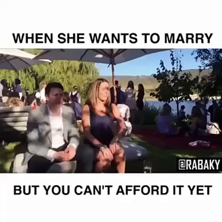 When she wants to marry but you can't afford it yet !  Funny Videos 2015