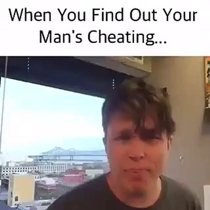 When you find out your man's cheating ..  Funny Videos 2015