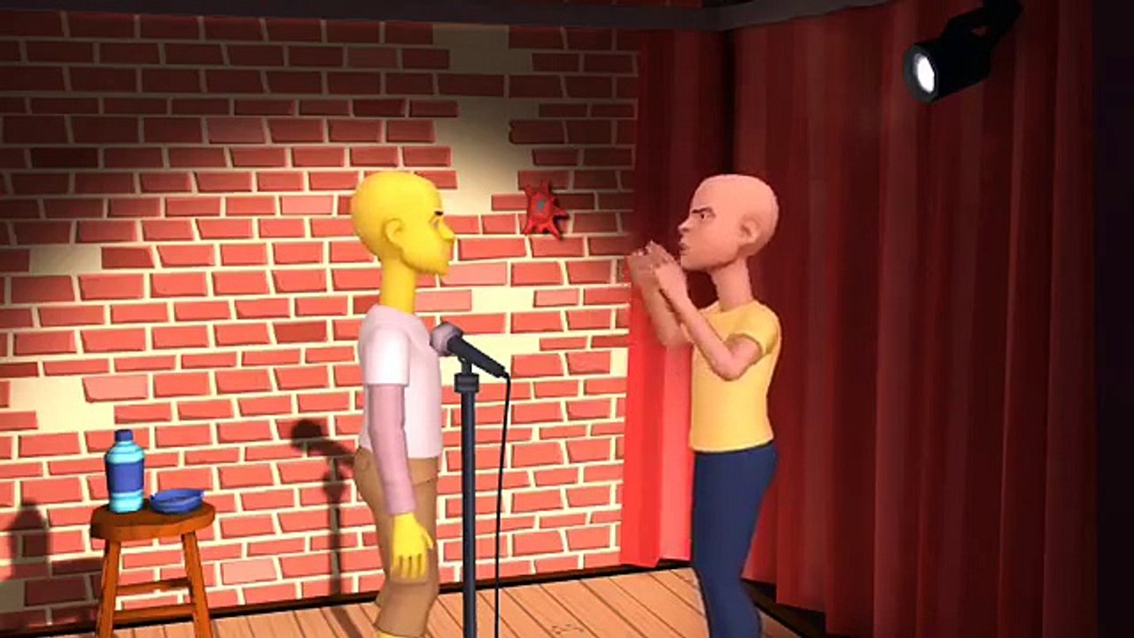 Caillou kills SpongeBob and gets grounded
