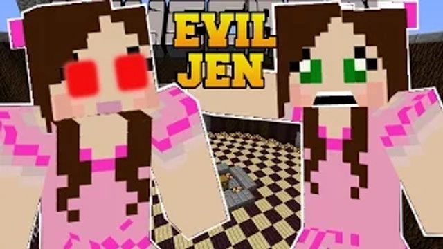 PAT AND JEN PopularMMOs Minecraft: EVIL GAMINGWITHJEN Custom Command