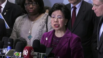 URGENTE - Jefa de OMS vaticina en Brasil larga lucha contra zika