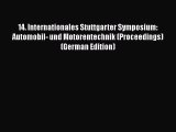 Ebook 14. Internationales Stuttgarter Symposium: Automobil- und Motorentechnik (Proceedings)