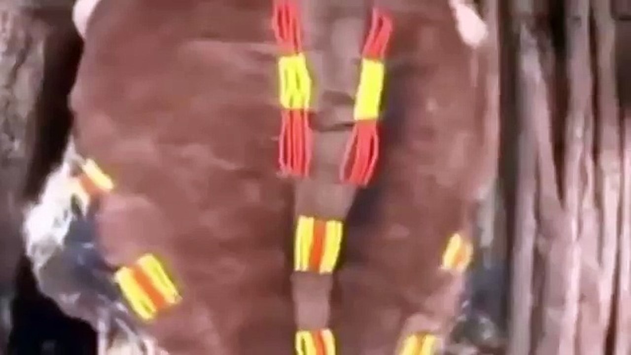 Sweet japan girl visit isolated African tribe
