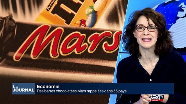 Des barres chocolatées Mars rappelées dans 55 pays