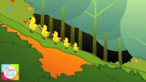 Five Little Ducks Went Out One Day Nursery Rhyme - Animation Songs For Children