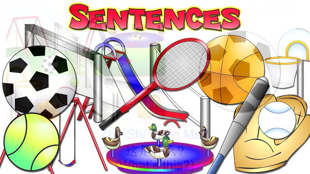 In the Park (Chinese Lesson 09) CLIP - Teach Autistic Kids Mandarin, Baby Learn Chinese Language