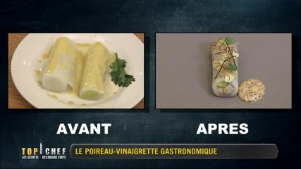 Le poireau-vinaigrette gastronomique