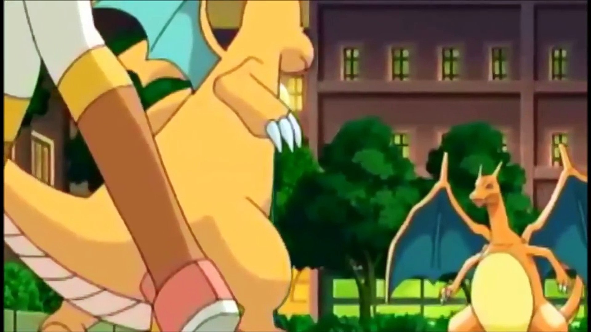 Charizard Vs Dragonite Ash Vs Iris Hd English