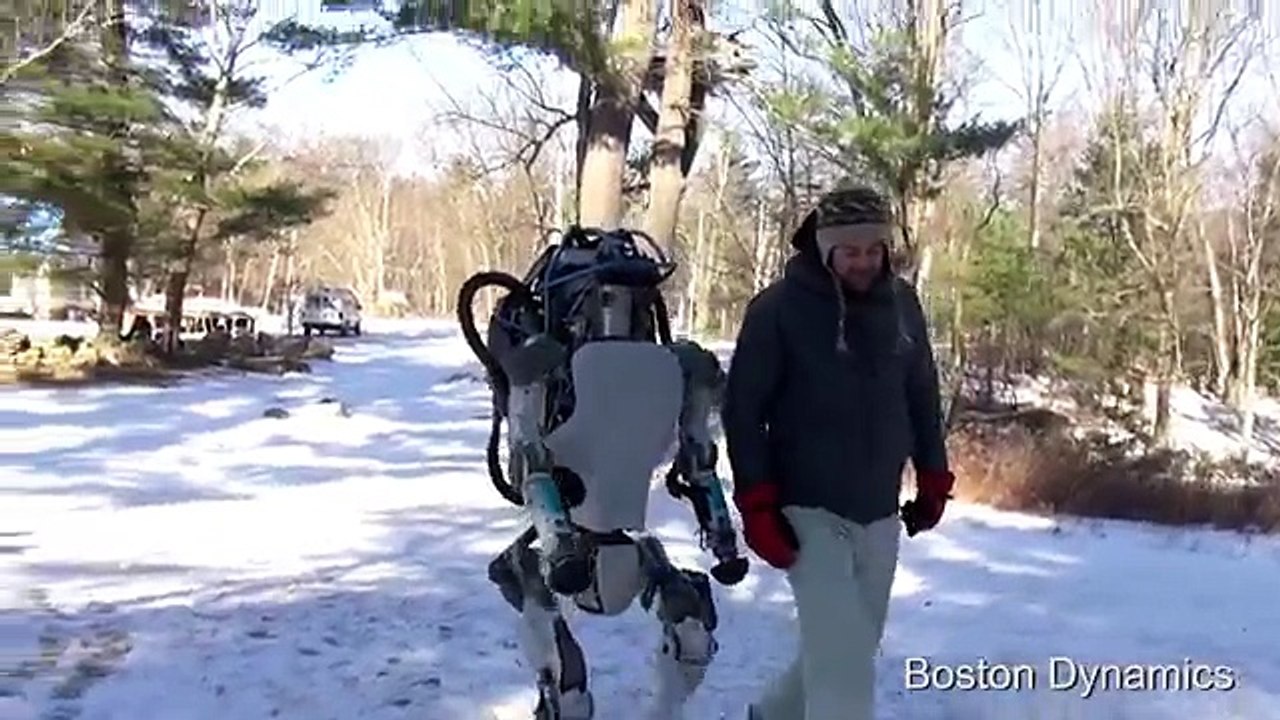 Atlas, le nouveau robot humanoïde de Boston Dyn...