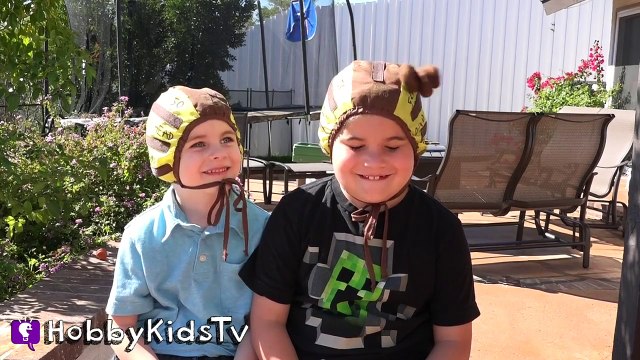 Doody Head Game! Poo Tossing Contest Challenge w/HobbyPig + HobbyFrog HobbyKidsTV