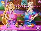 Elsa and Rapunzel Pregnant BFFs Newborn Baby Caring Games