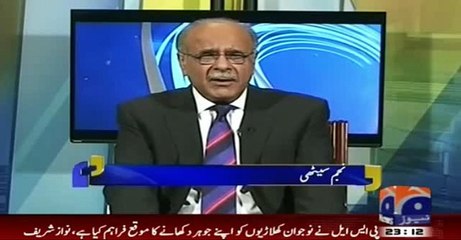 Najam Sethi bh PTI Main Behtar Democracy Ko Maan Gaye