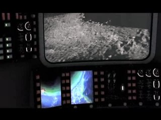 Shackleton Crater Moon Landing Simulation