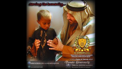 Appreciation of people for the great philanthropy action taken by Al Zarooni foundation (a non profit NGO)