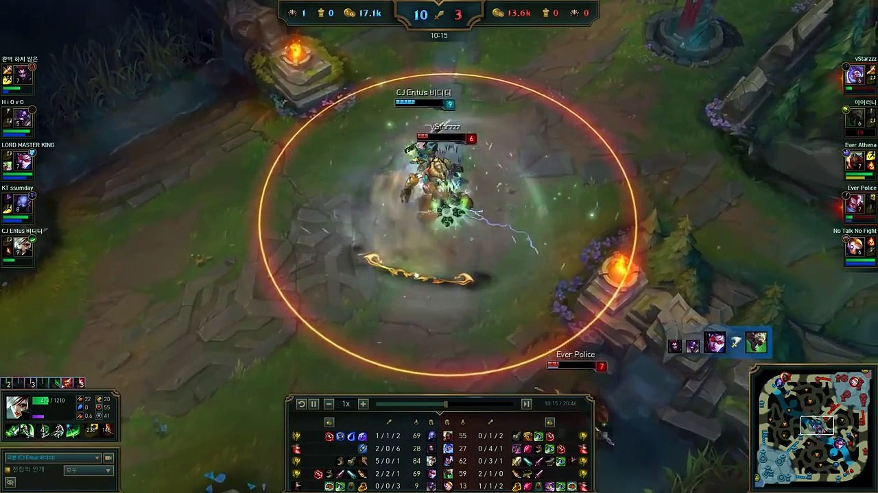 League Of Legends | CJ Entus Bdd   Riven vs Yasuo   KR LOL SoloQ Highlights