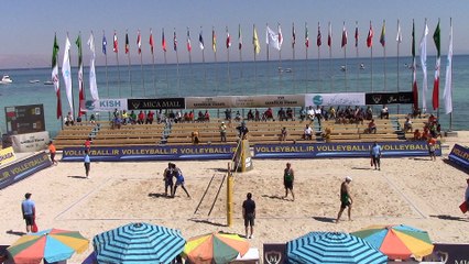 7 POL vs QAT 1-2 Losiak/Kantor vs Jefferson/Cherif  (21-15, 18-21, 16-18)