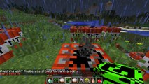 Minecraft: BLAZE KNIGHT CHALLENGE GAMES - Lucky Block Mod - Modded Mini-Game