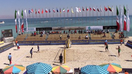5POL vs QAT 1-2 Losiak/Kantor vs Jefferson/Cherif  (21-15, 18-21, 16-18)