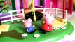 Peppa Pig Zipline Playground Muddy Puddles Tirolesa Play Doh Tyrolienne Nickelodeon Disneycollector