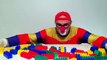 Kids Car Clown LEGO Airplane BACKWARDS Construction! Childrens Toy Video Demos