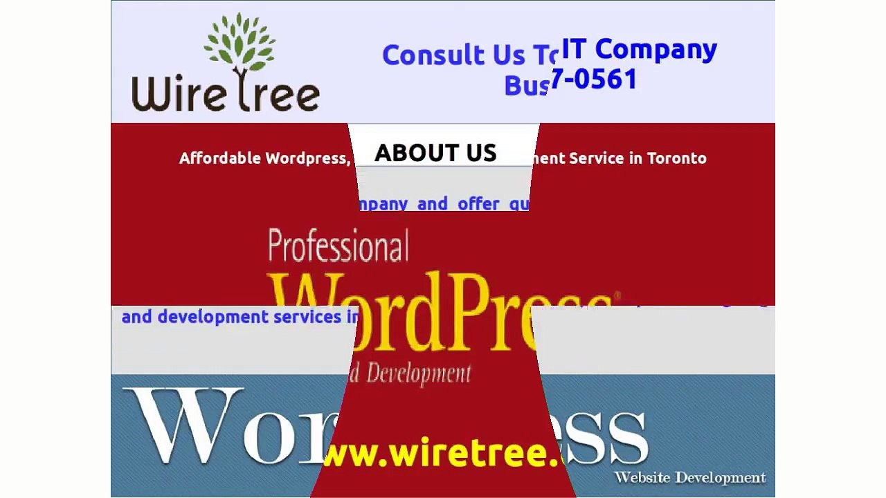 Professional Wordpress Web Design and Development Service in Toronto