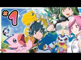 Digimon World Re: Digitize Walkthrough Part 1 (PSP) ENGLISH Gameplay /// No Commentary