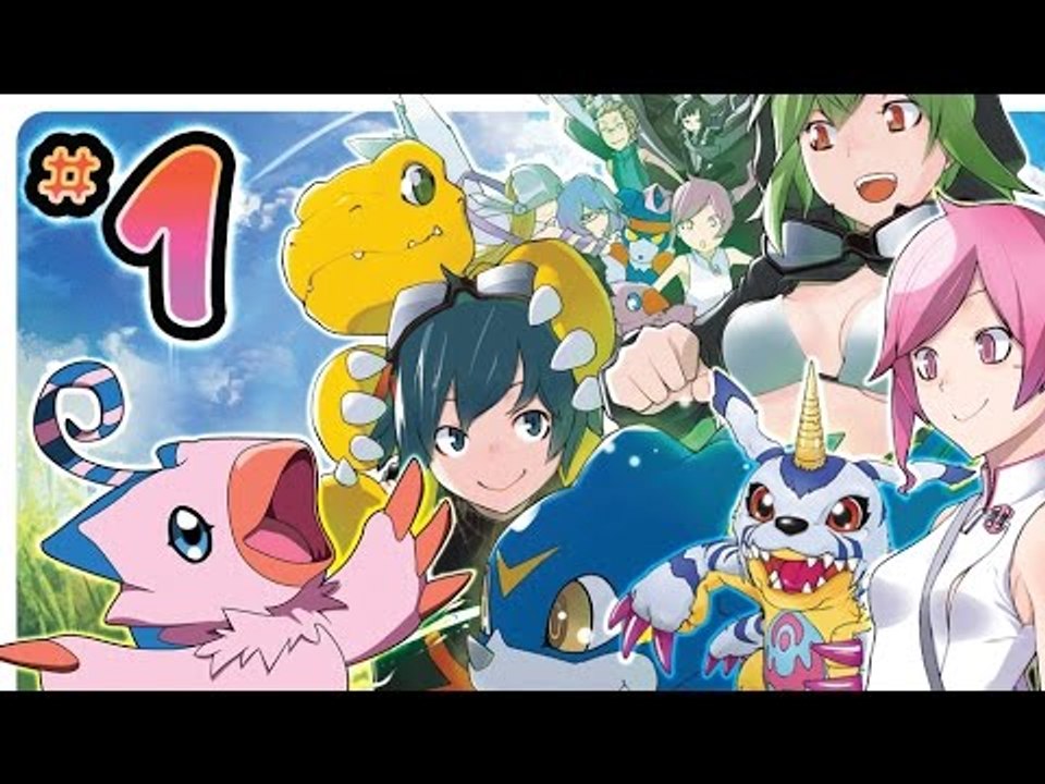 Digimon World Re: Digitize Walkthrough Part 1 (PSP) ENGLISH Gameplay /// No Commentary