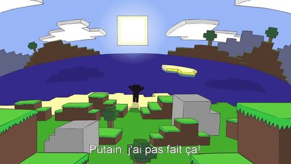 Dessin animé minecraft sous titres en français.