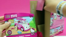 Hello Kitty Mega Bloks Hello Kitty Camper Van Caravana Lego Duplo Construction Blocks ハ�