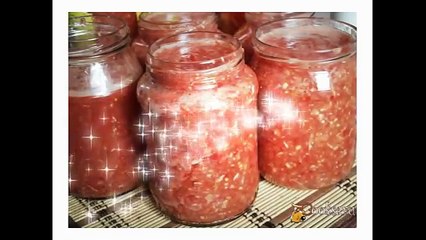 Аджика с хреном. Заготовки на зиму